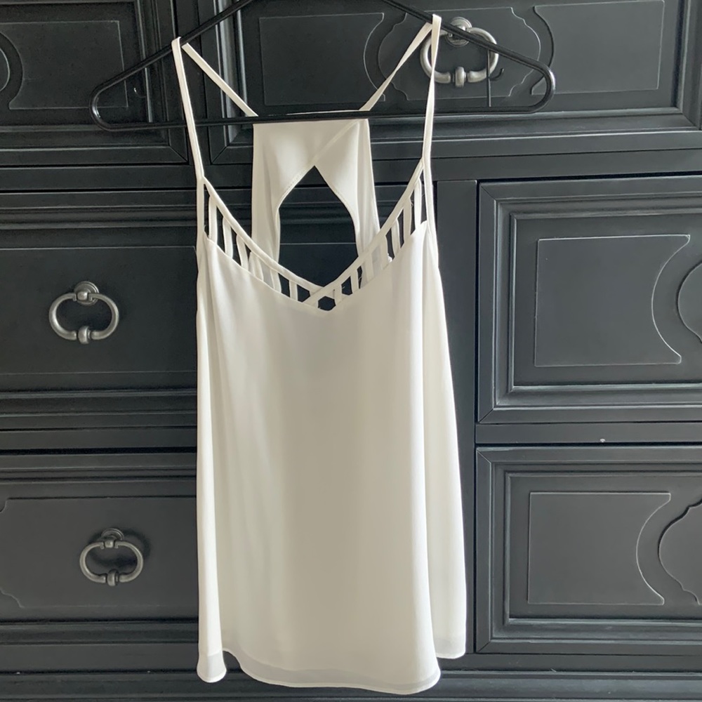 White tank top